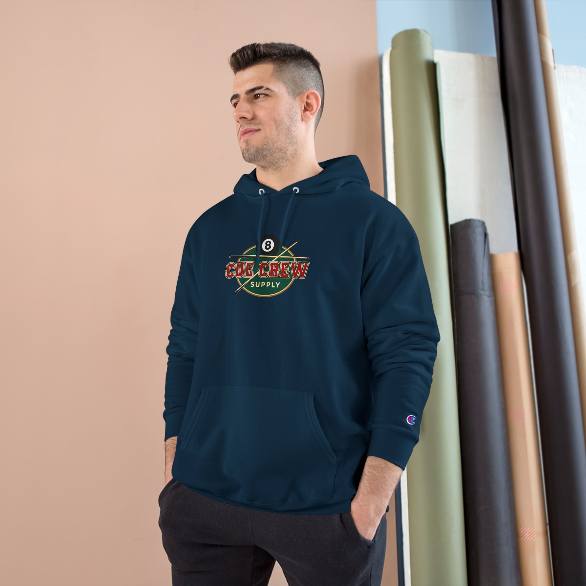 Break Hard Roll Mean Billiards Champion Hoodie