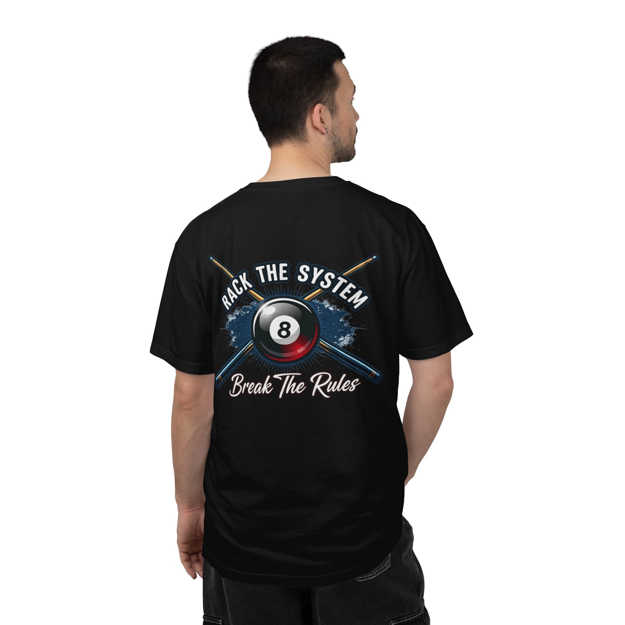 Rack the System Break The Rules Billiards Comfort Colors Tee