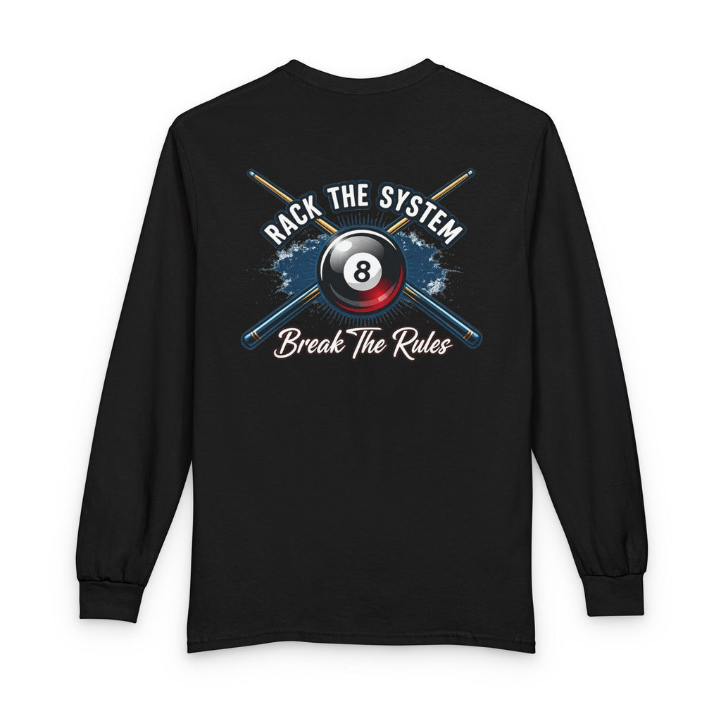 Rack the System Billiards Gildan Long Sleeve T-Shirt