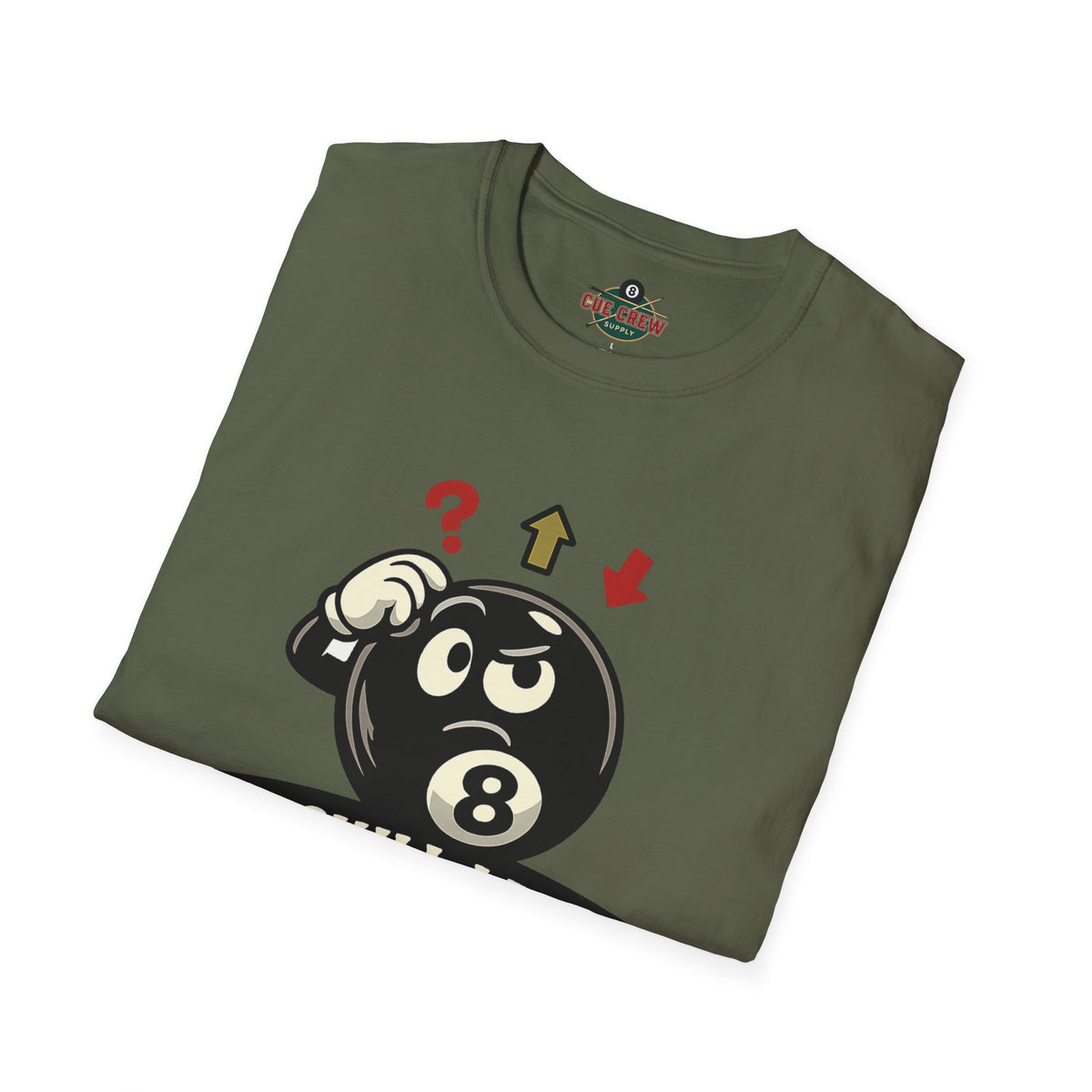 My Skill Level Is Complicated – Funny 8-Ball Pool Player T-Shirt