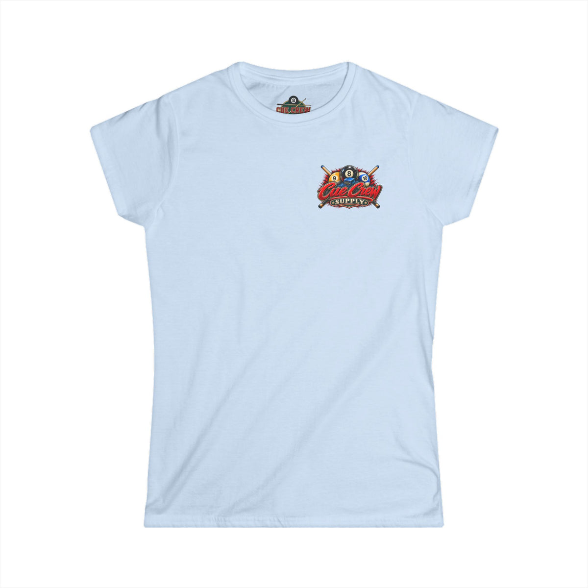 Nine Ball Queen Women's Billiards T-Shirt | Funny Pool Player Graphic Tee CCS-WSST-017