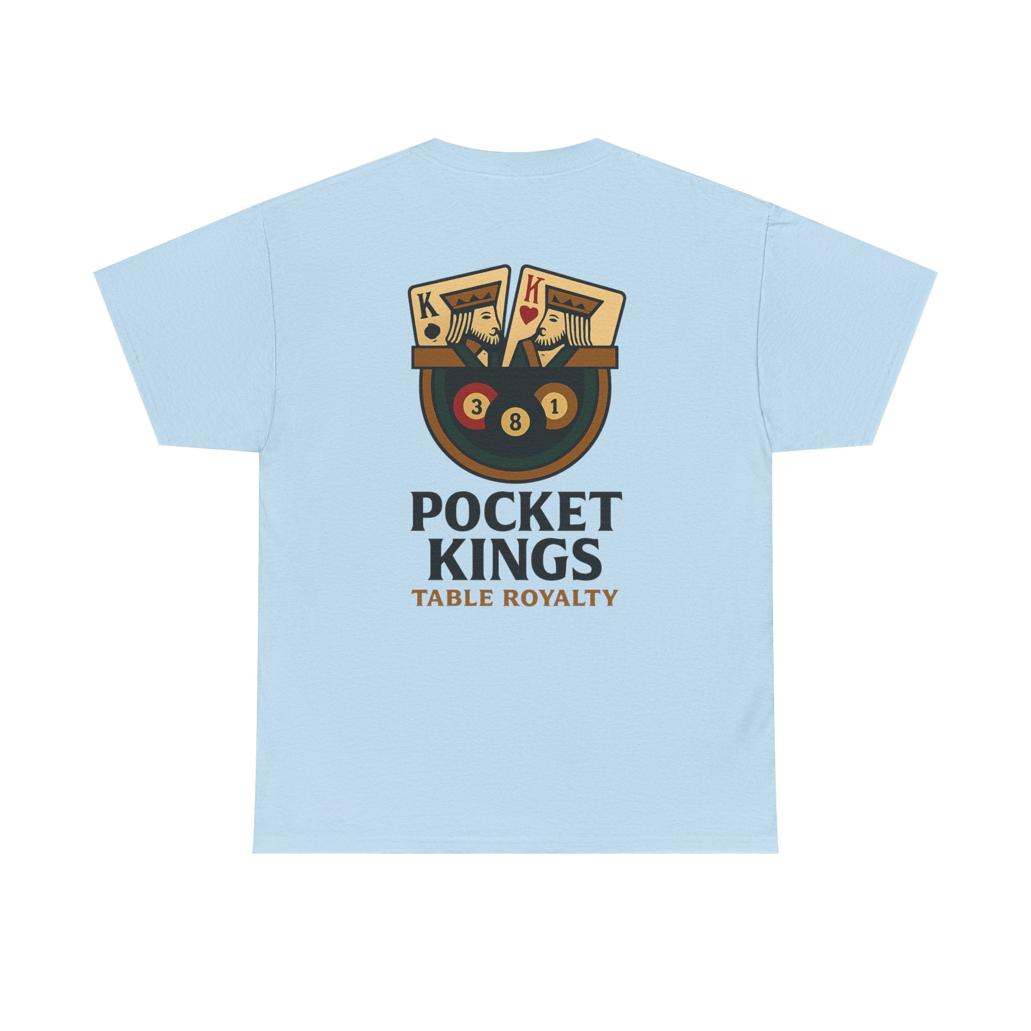 Pocket Kings Table Royalty Billiards Tee