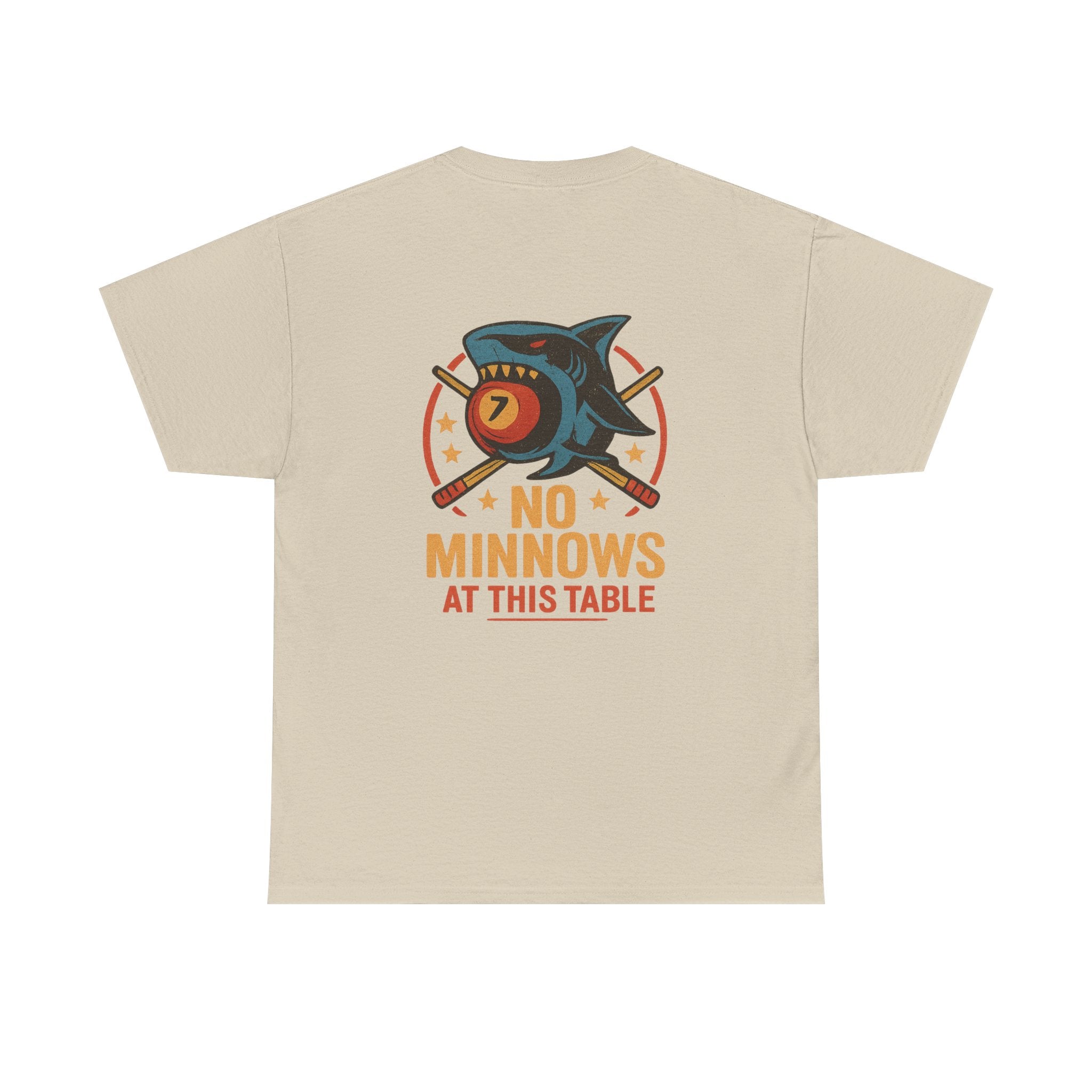 No Minnows At This Table Billiards Tee