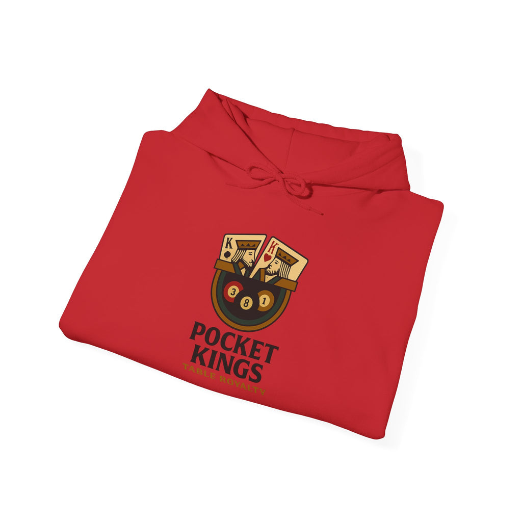 Pocket Kings Table Royalty Billiards Pool Unisex Gildan Hoodie