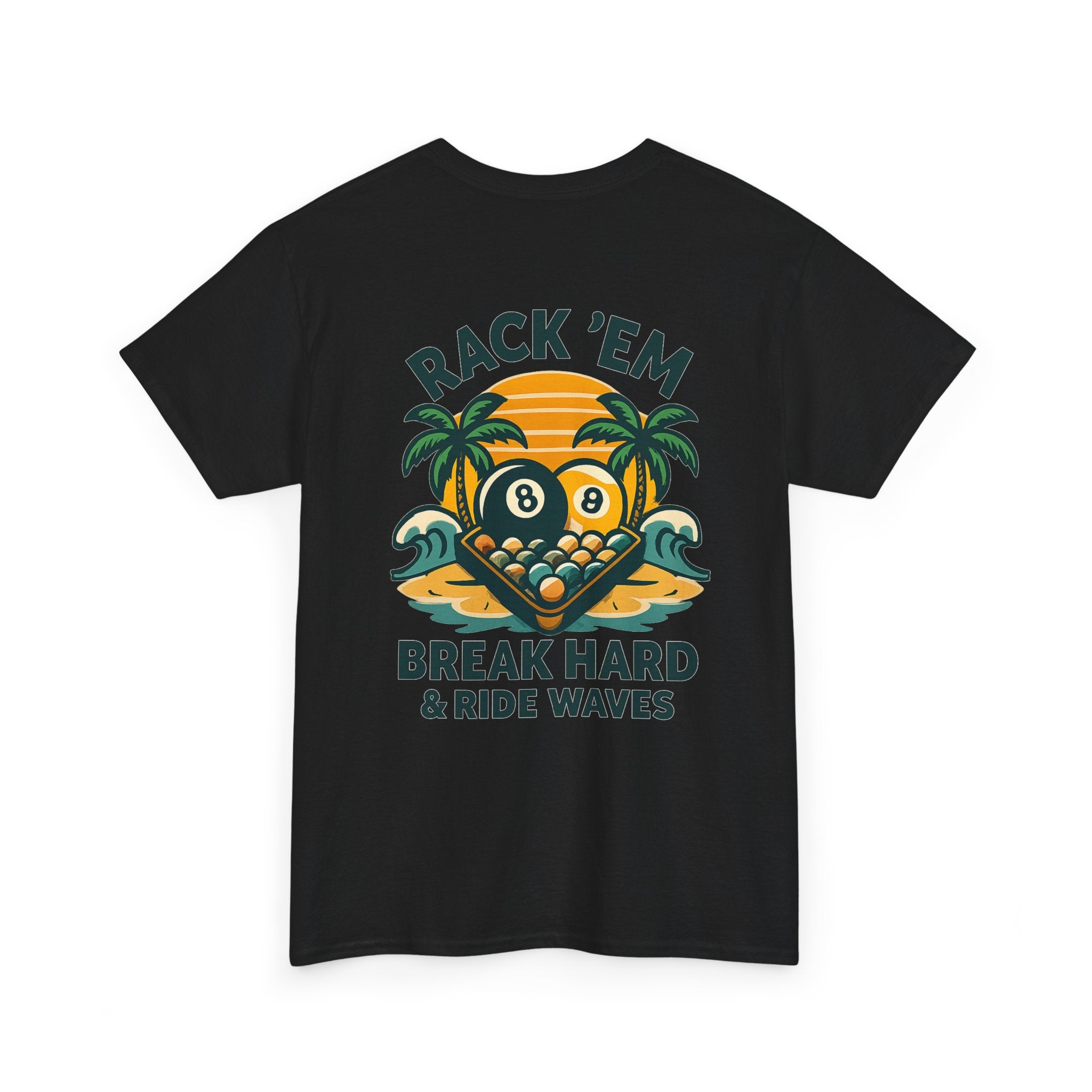 Rack Em Break Hard Ride Waves Tee