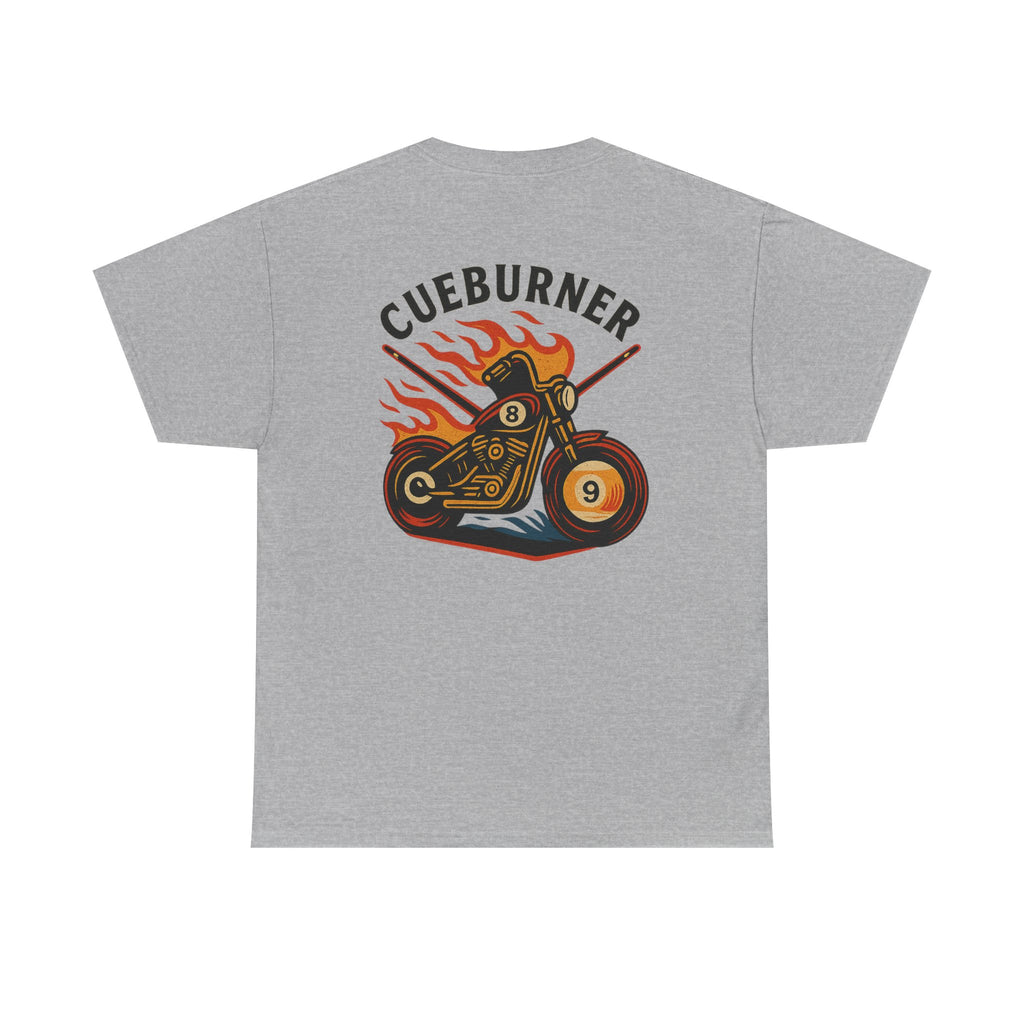 Cueburner Billiards Motorcycle Tee