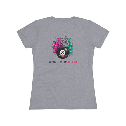 Sink It With Style Next Level Women's Tri-Blend Tee