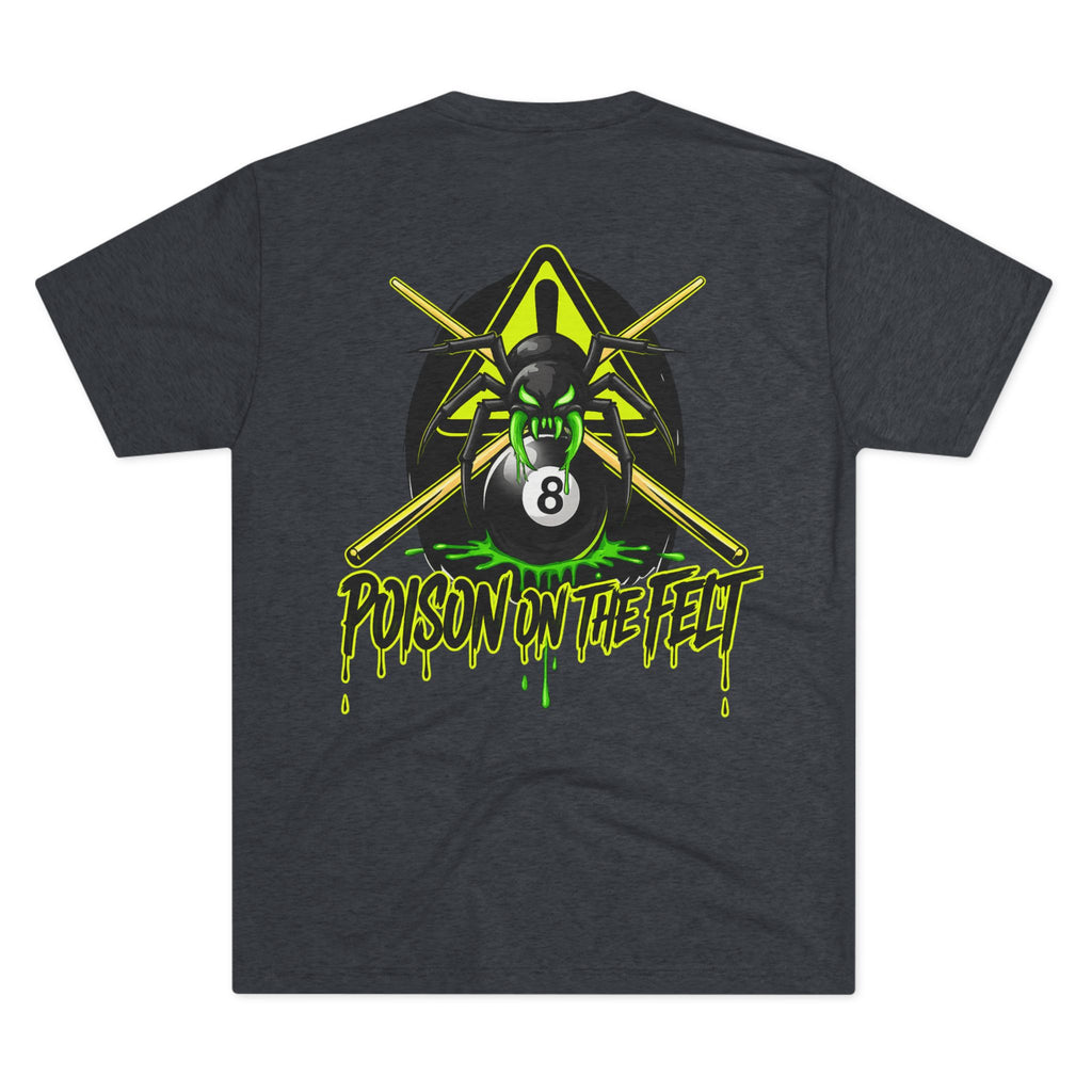 Poison on the Felt Billiards Spider Next Level Tee