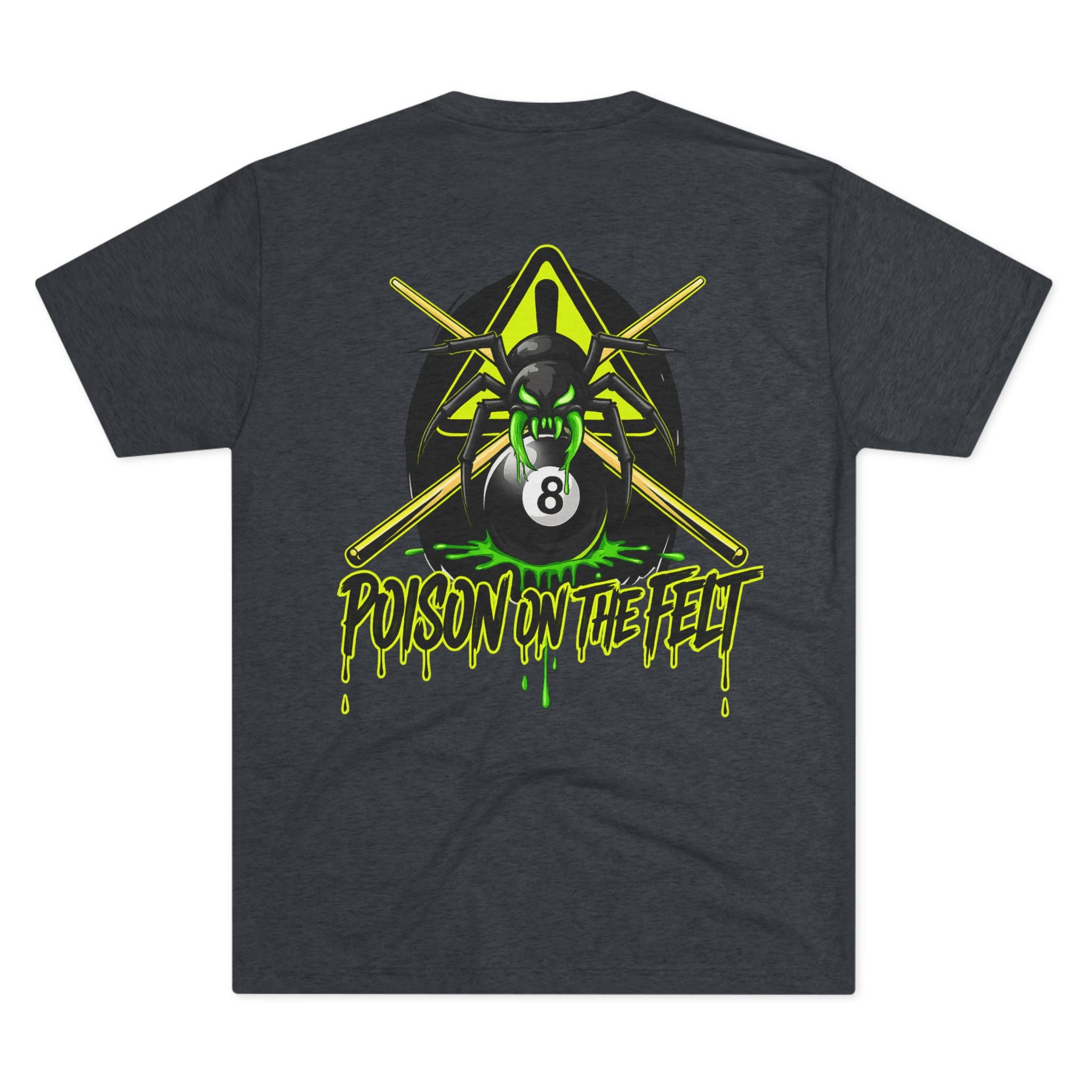 Poison on the Felt Billiards Spider Next Level Tee