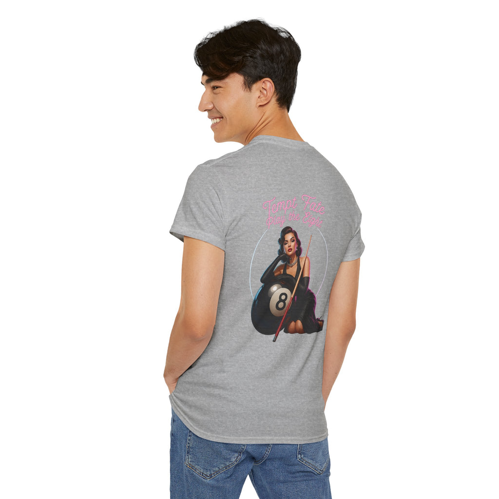 Tempt Fate Play The Eight Gildan Billiards Gildan Tee
