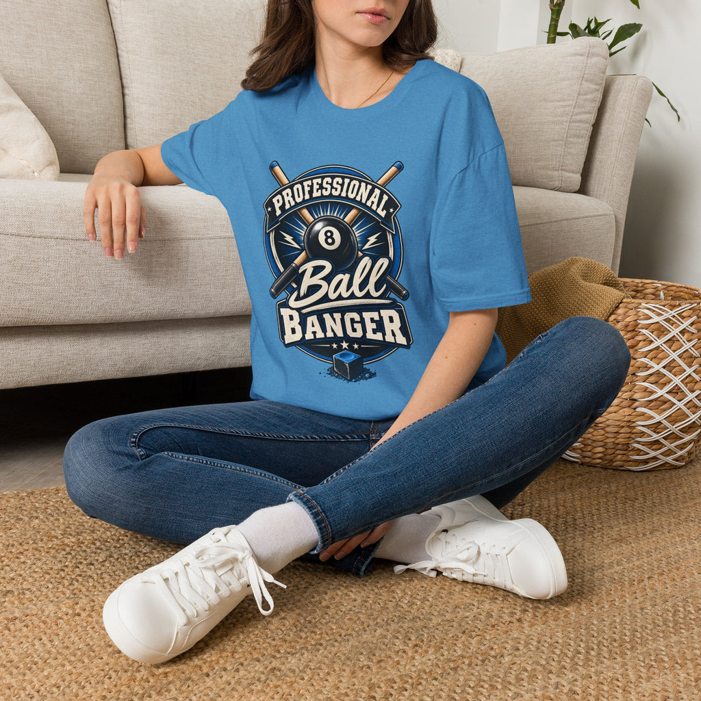 Professional Ball Banger – Funny Billiards T-Shirt – Pool Player Tee