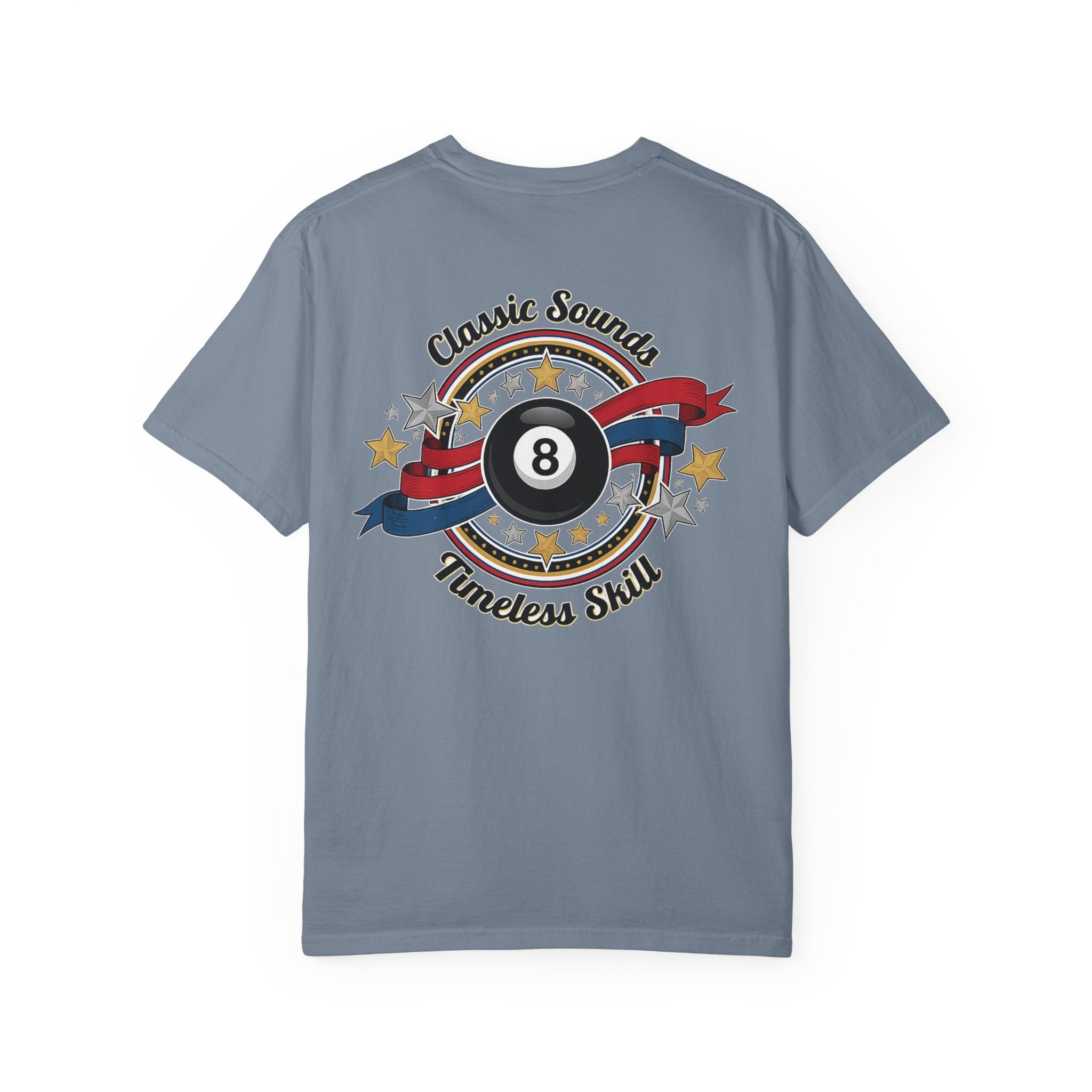 Classic Sound, Timeless Skill Billiards Comfort Colors Tee
