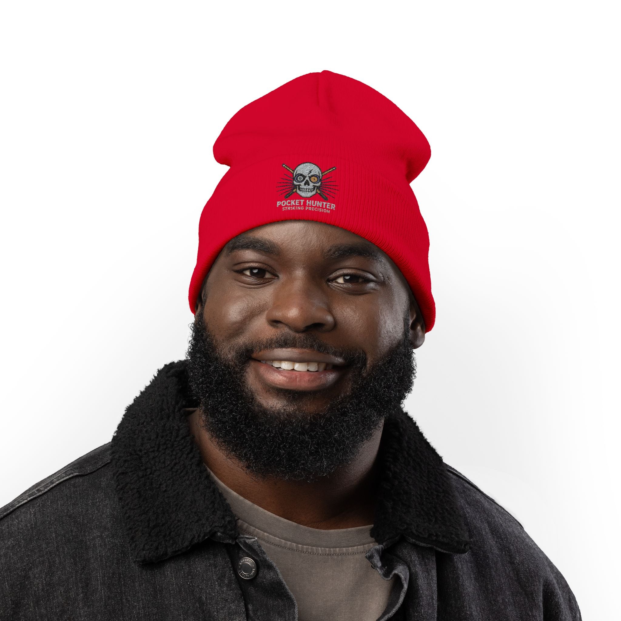 Pocket Hunter Embroidered Beanie