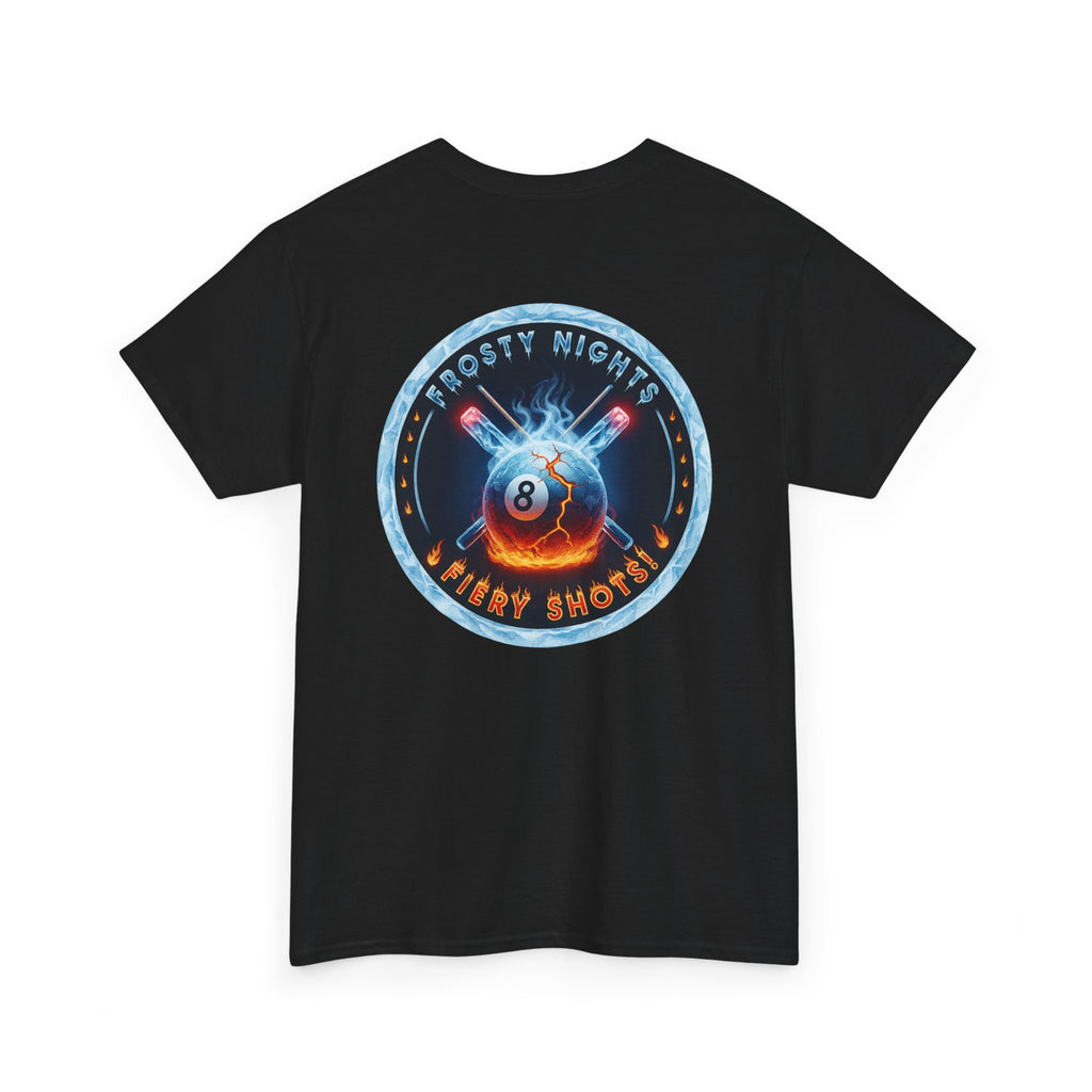 Frosty Nights Fiery Shots Gildan Tee
