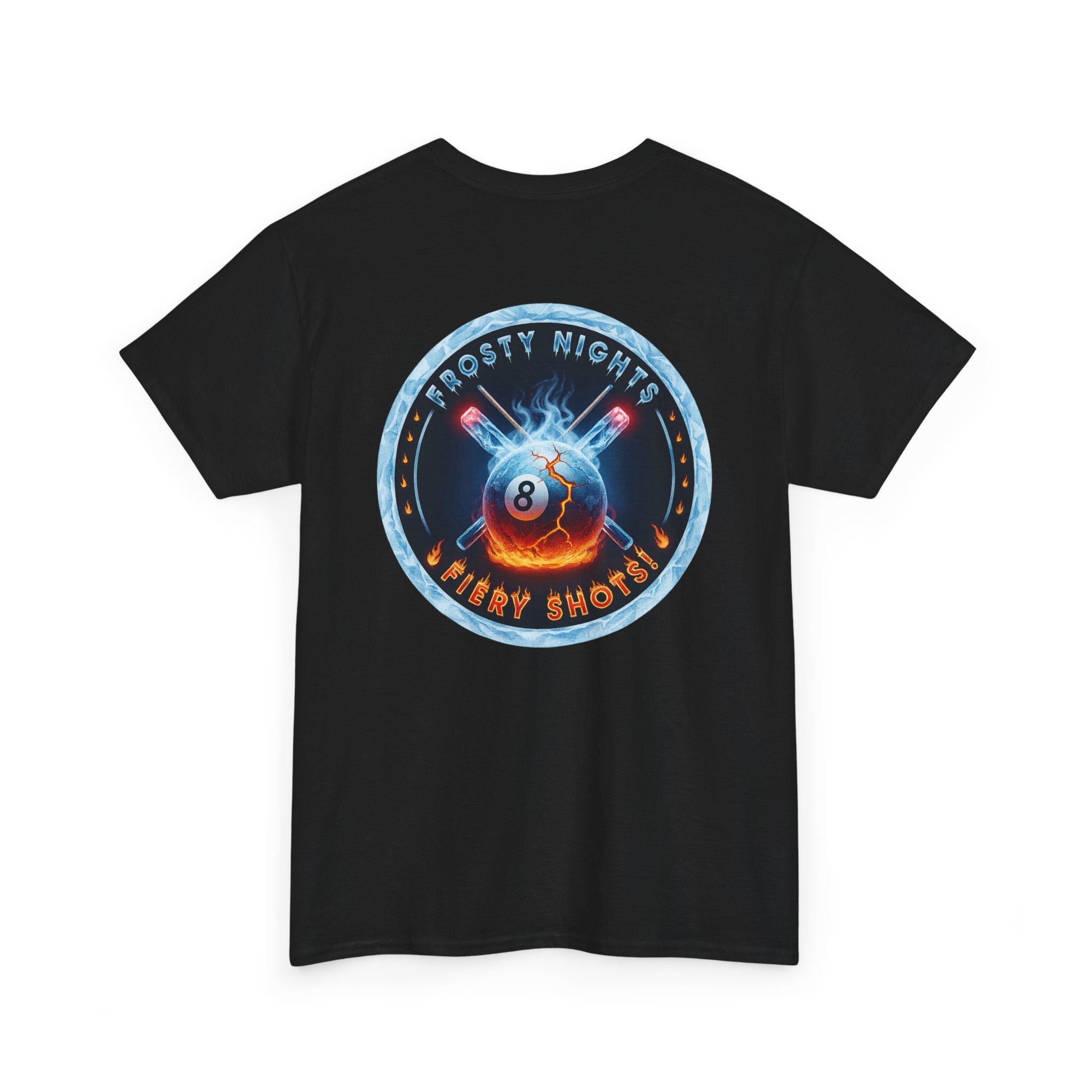 Frosty Nights Fiery Shots Gildan Tee