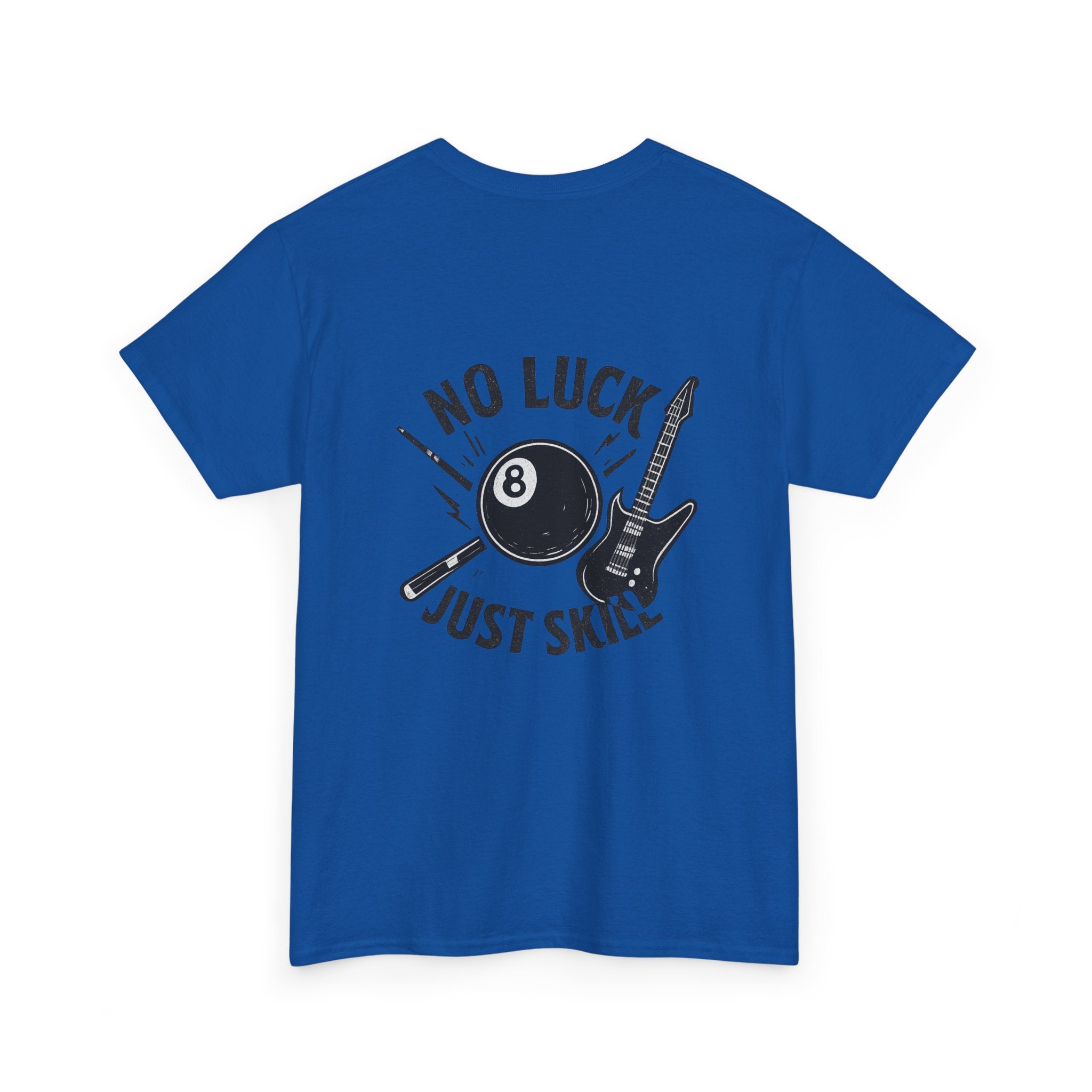 No Luck Just Skill Billiards Tee