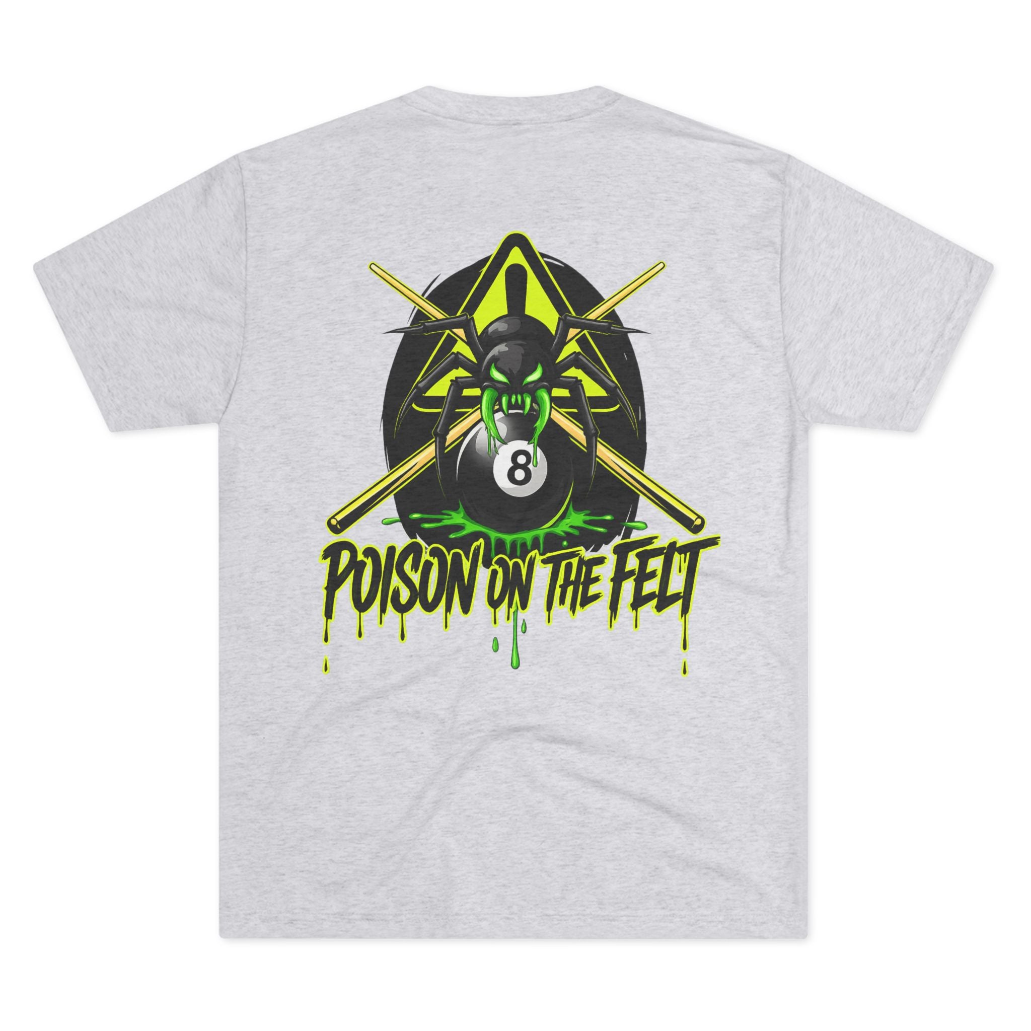 Poison on the Felt Billiards Spider Next Level Tee