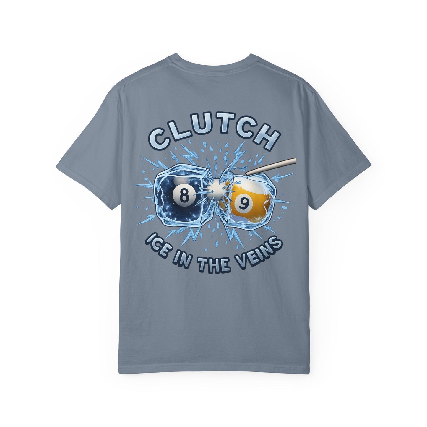 Clutch: Ice in the Veins Billiards Comfort Colors Tee