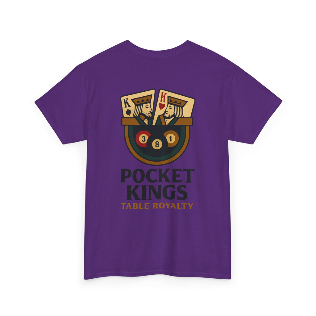 Pocket Kings Table Royalty Billiards Tee