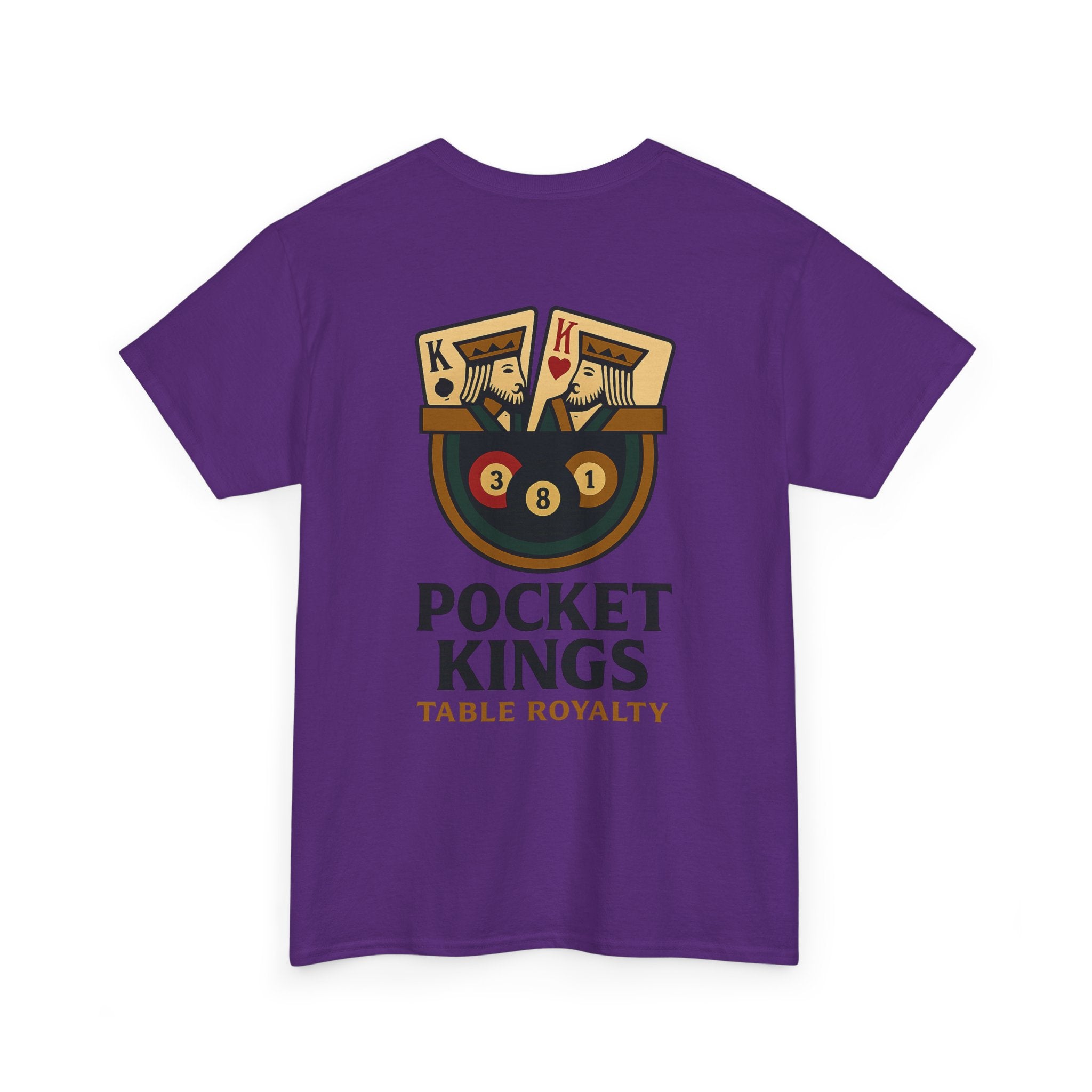 Pocket Kings Table Royalty Billiards Tee