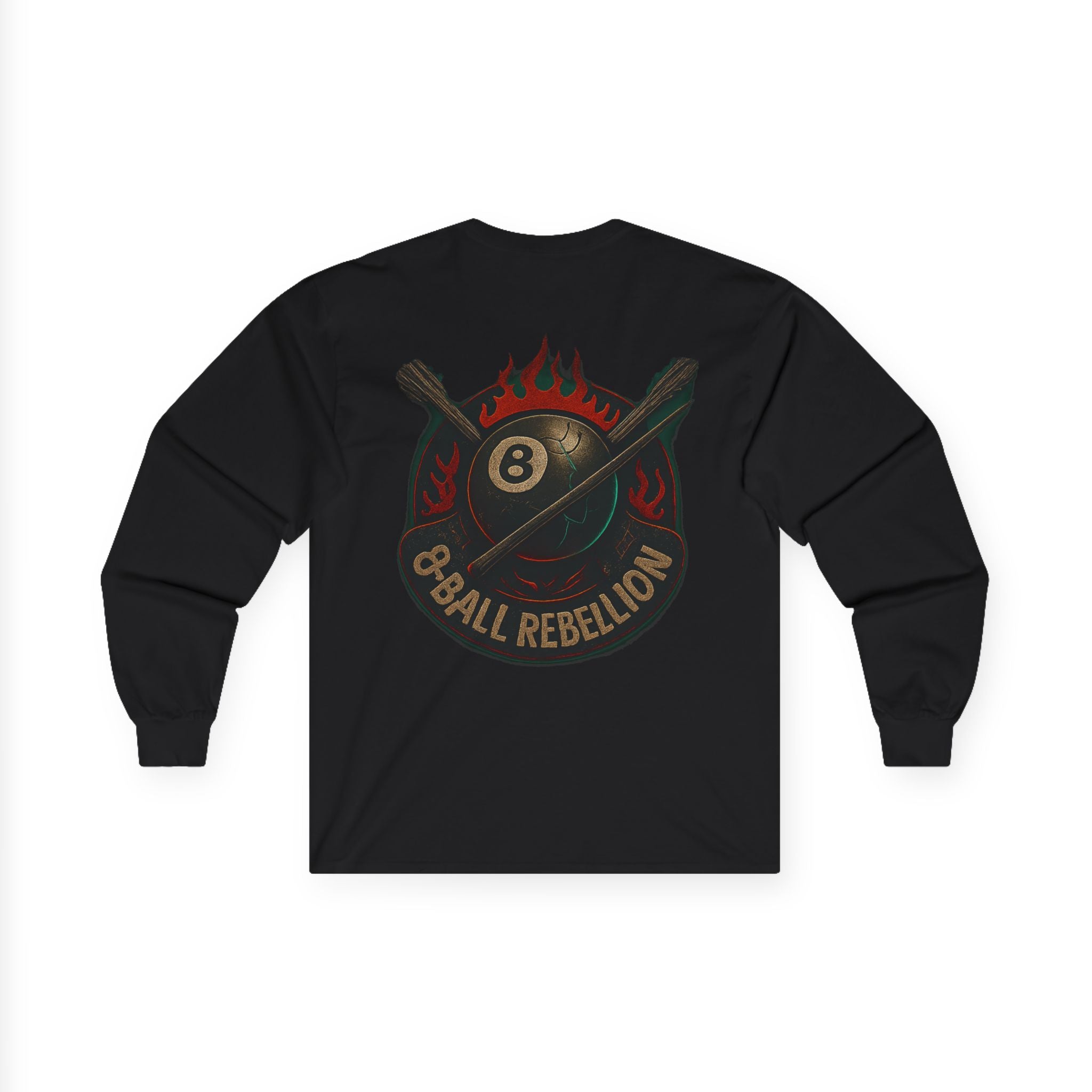 8-Ball Rebellion Long Sleeve Tee