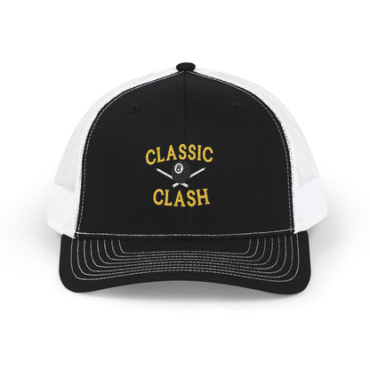 Classic Clash Embroidered Richardson Trucker Cap