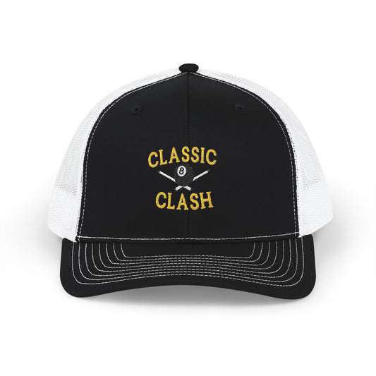 Classic Clash Embroidered Richardson Trucker Cap