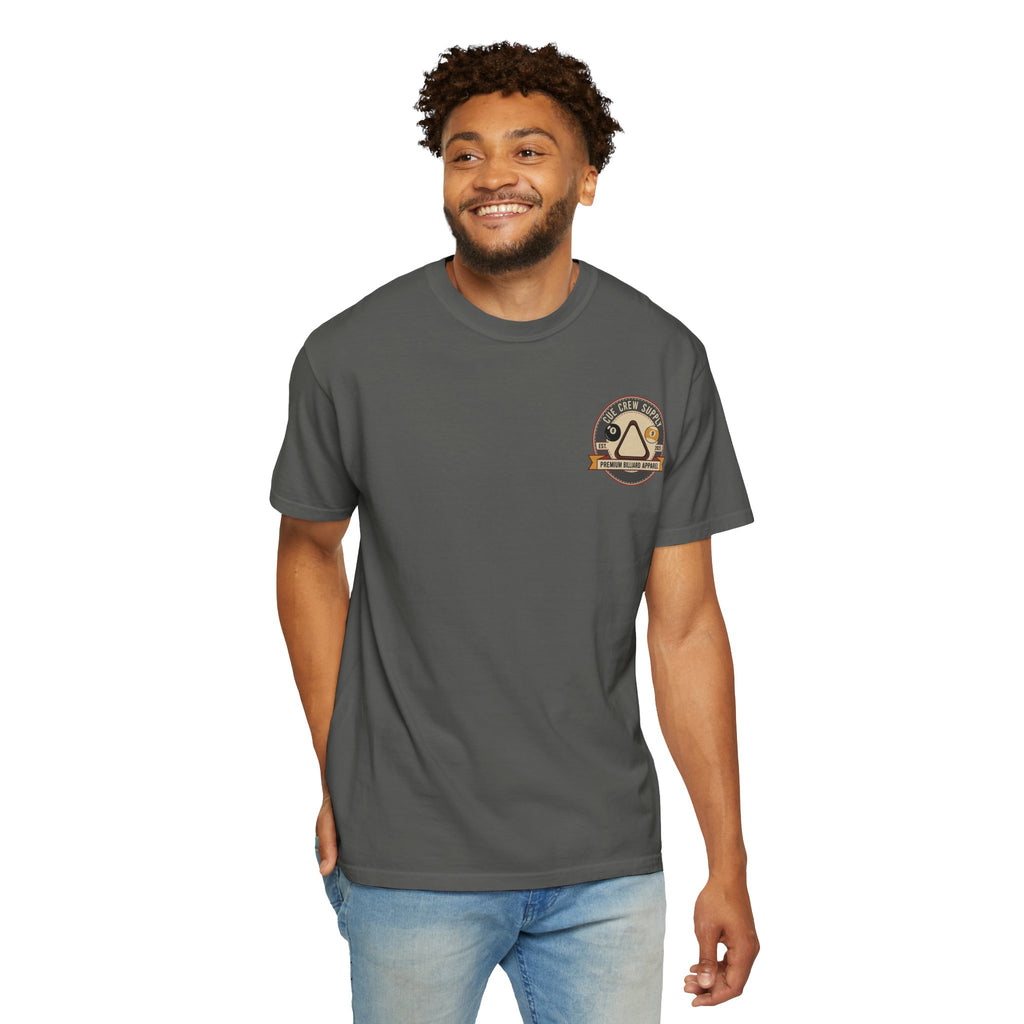Still Shootin' Straight Pool Skeleton Comfort Colors Tee