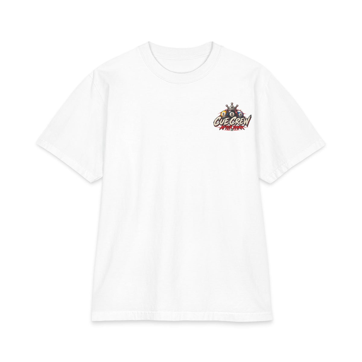 It Ain’t Luck, It’s Table Time – Cue Crew After Dark Billiards T-Shirt