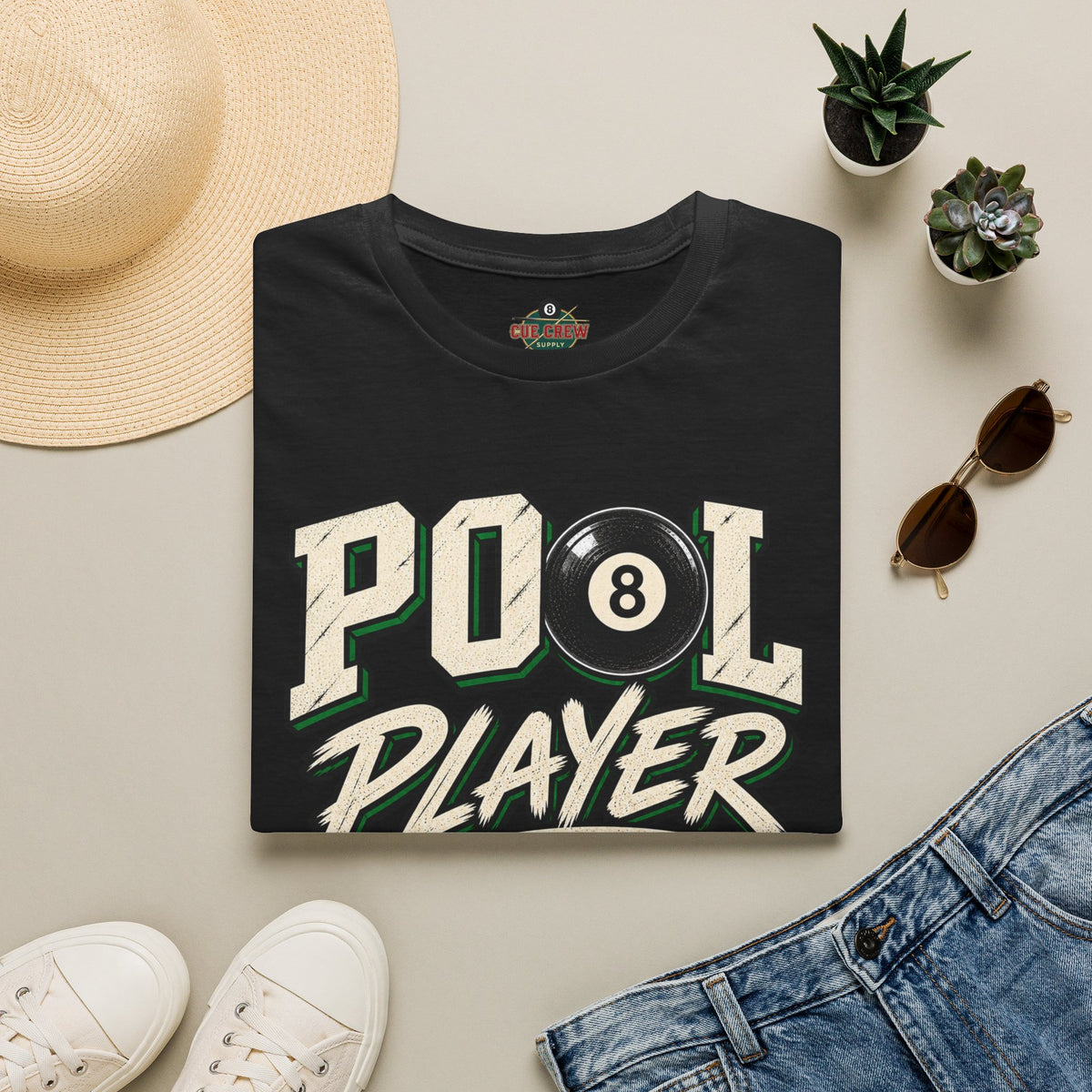 Pool Player Results May Vary – Funny Billiards T-Shirt