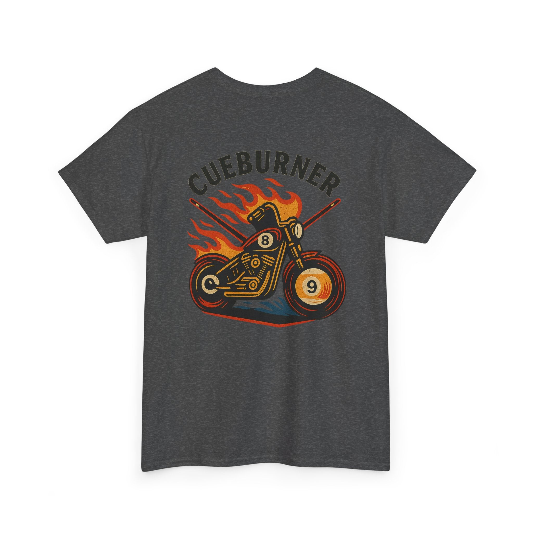 Cueburner Billiards Motorcycle Tee