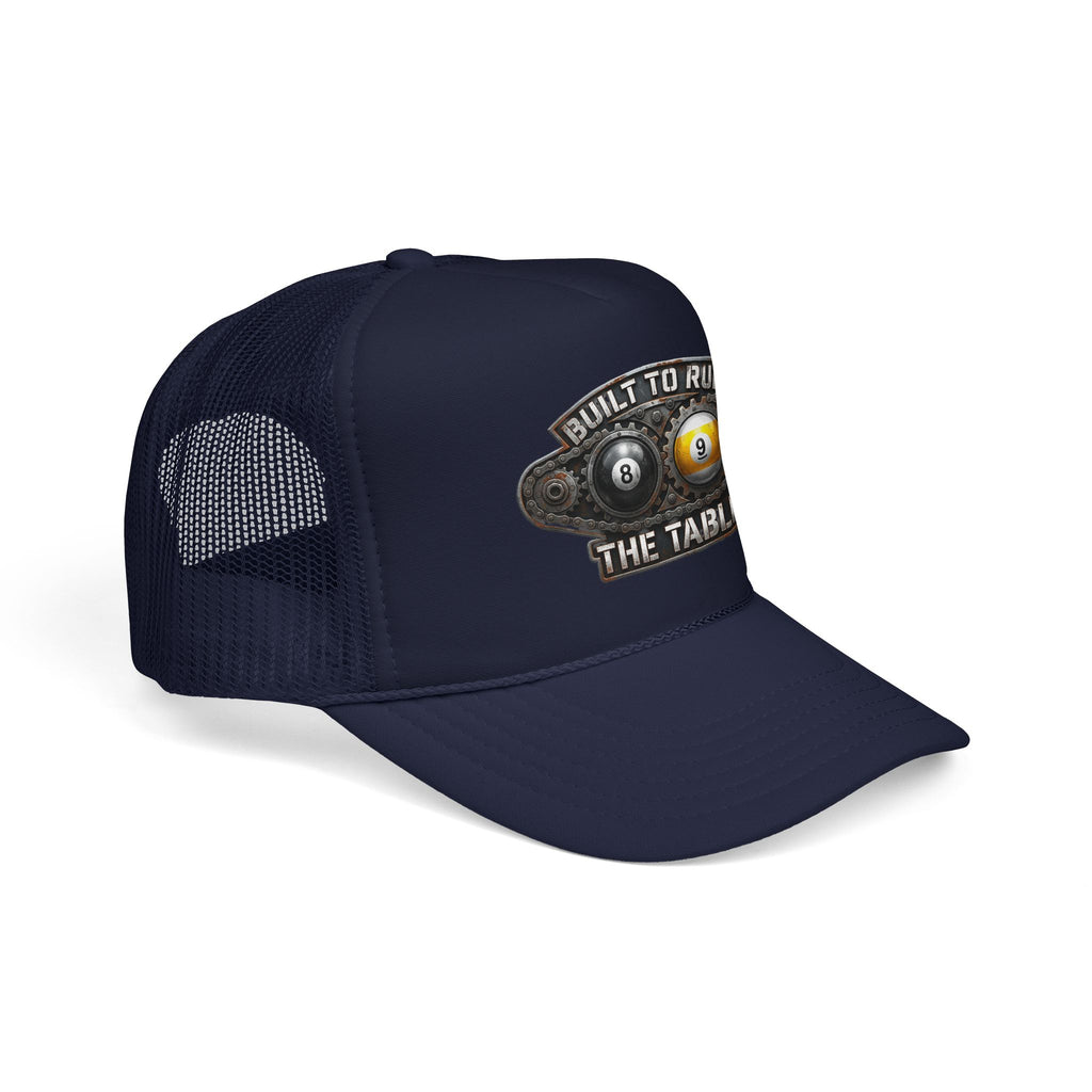 Built to Run the Table OTTO 39-165 Foam Trucker Hat – Billiards Snapback