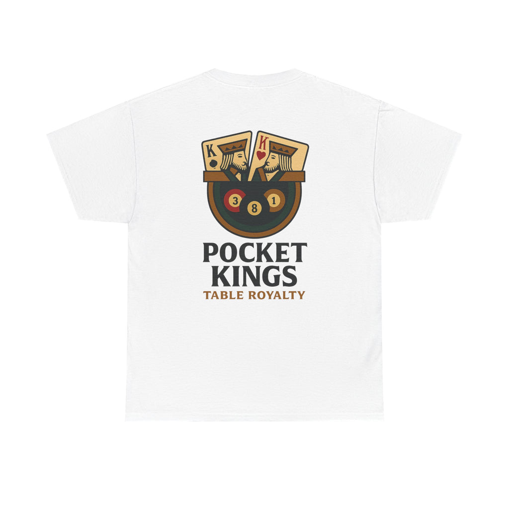 Pocket Kings Table Royalty Billiards Tee