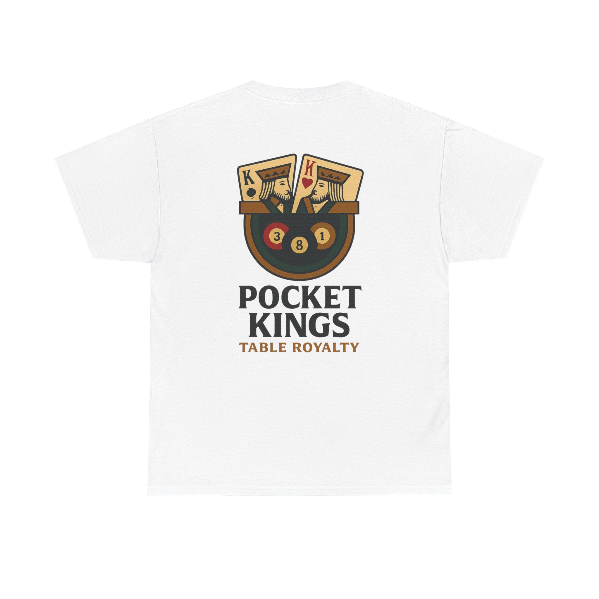 Pocket Kings Table Royalty Billiards Tee