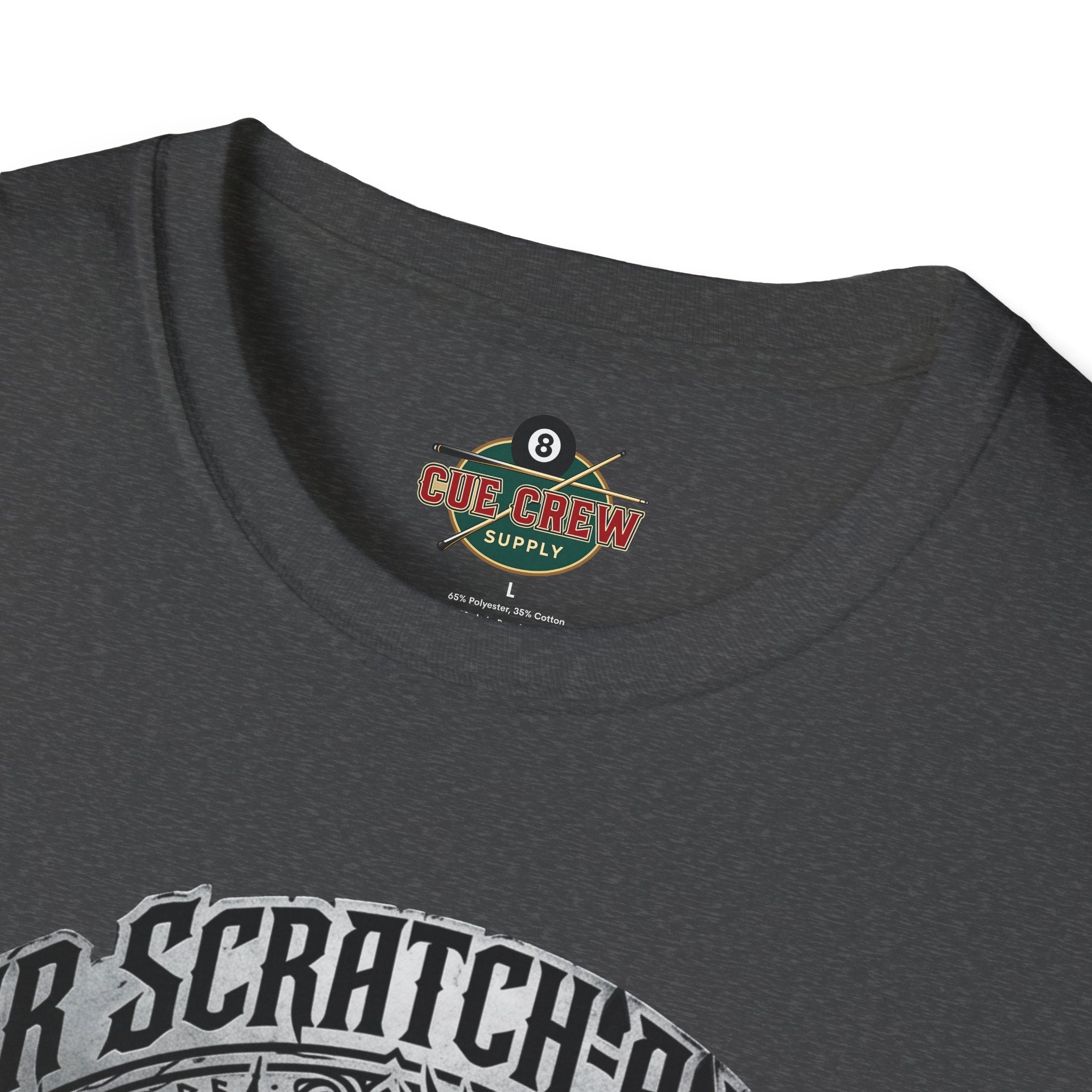 Sir Scratch-A-Lot Funny Billiards T-Shirt | Medieval Pool Knight Graphic | Front Only Print Unisex Tee