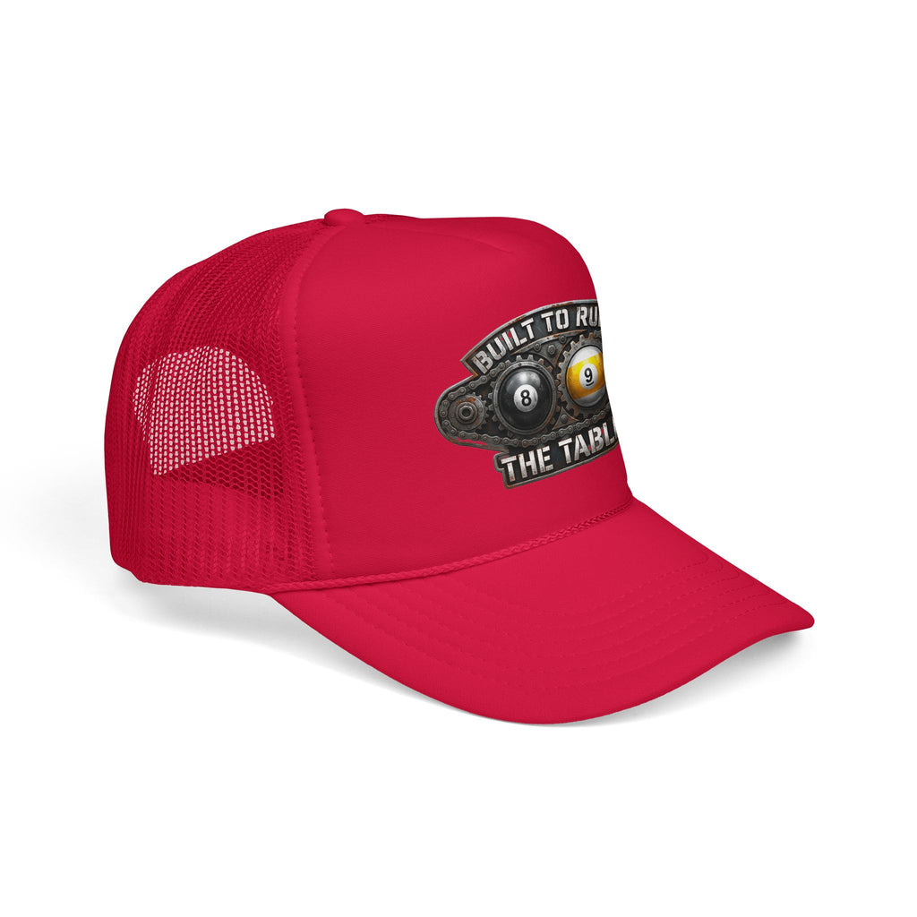 Built to Run the Table OTTO 39-165 Foam Trucker Hat – Billiards Snapback