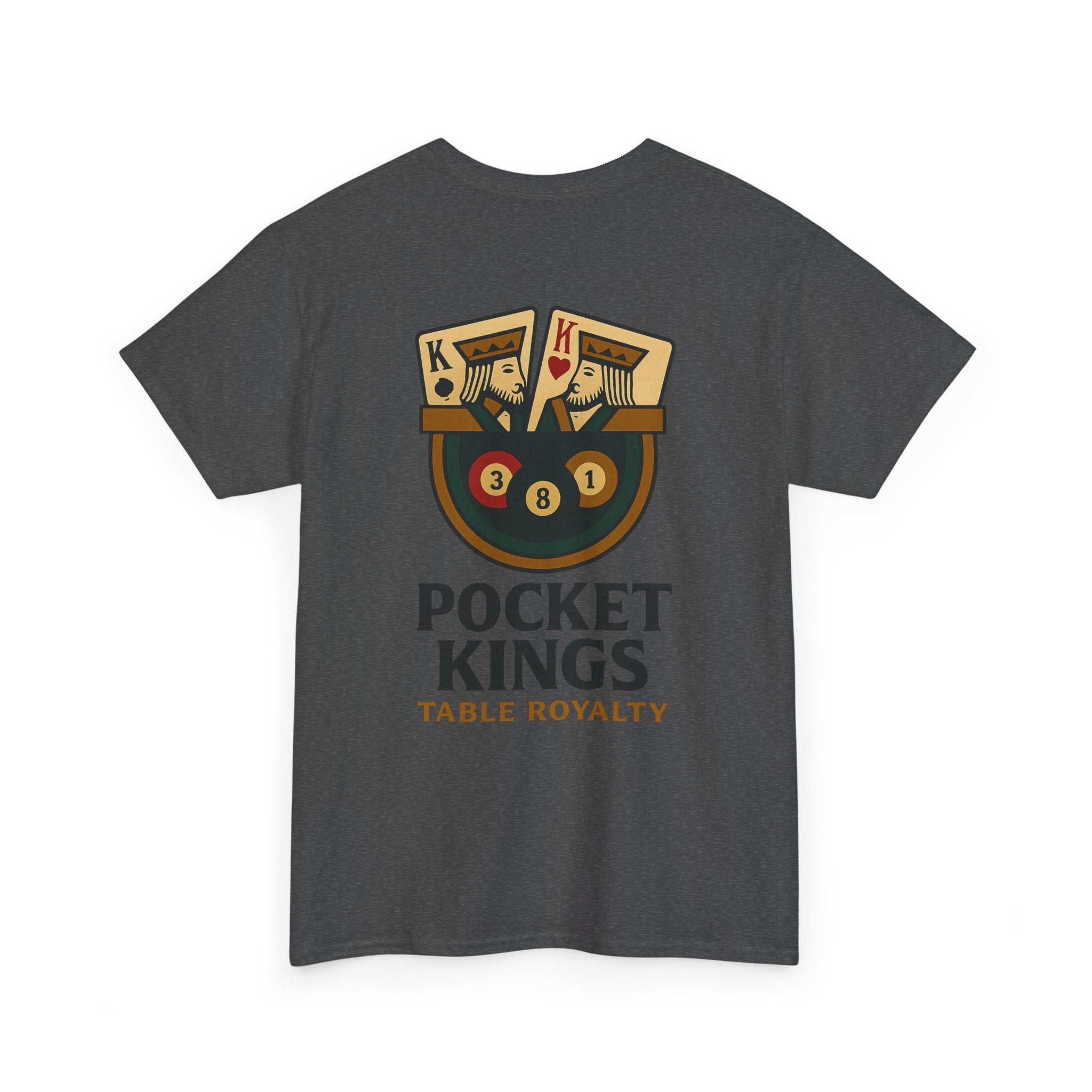 Pocket Kings Table Royalty Billiards Tee