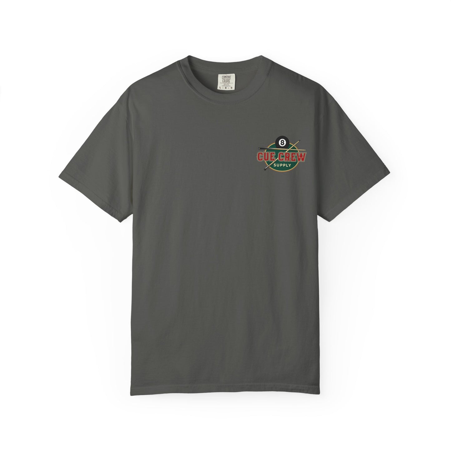 Born to Hustle, Built to Run Racks Billiards Comfort Colors Tee