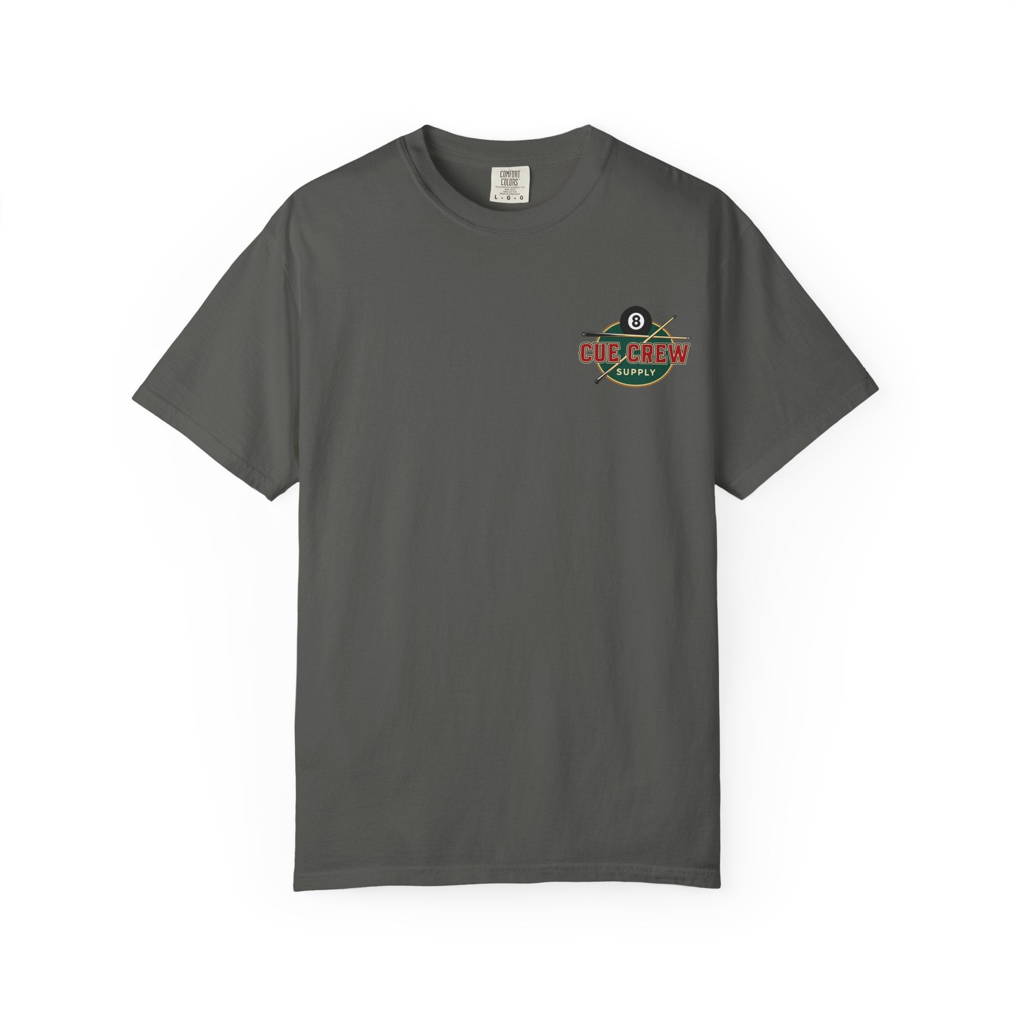 Born to Hustle, Built to Run Racks Billiards Comfort Colors Tee