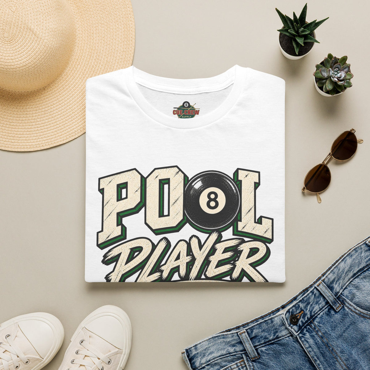Pool Player Results May Vary – Funny Billiards T-Shirt