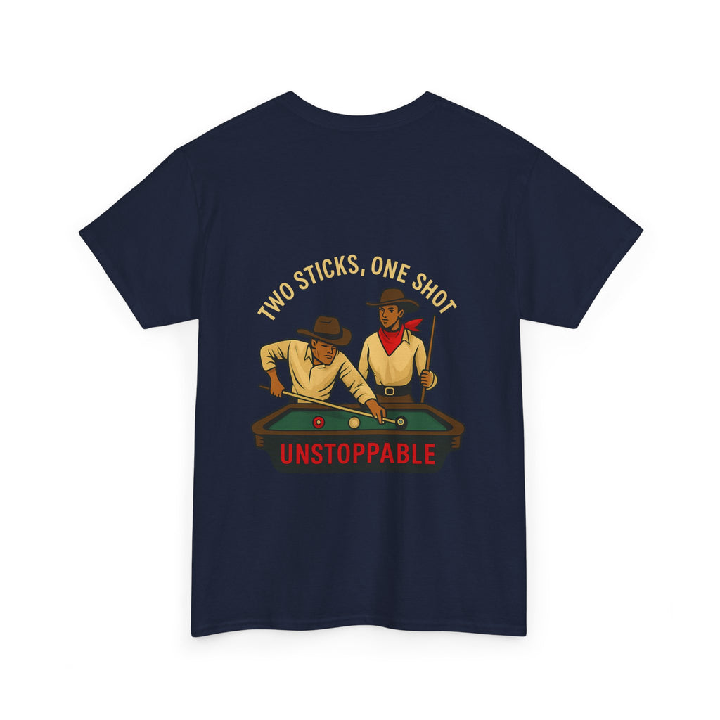 Scotch Doubles Unstoppable Billiards Tee