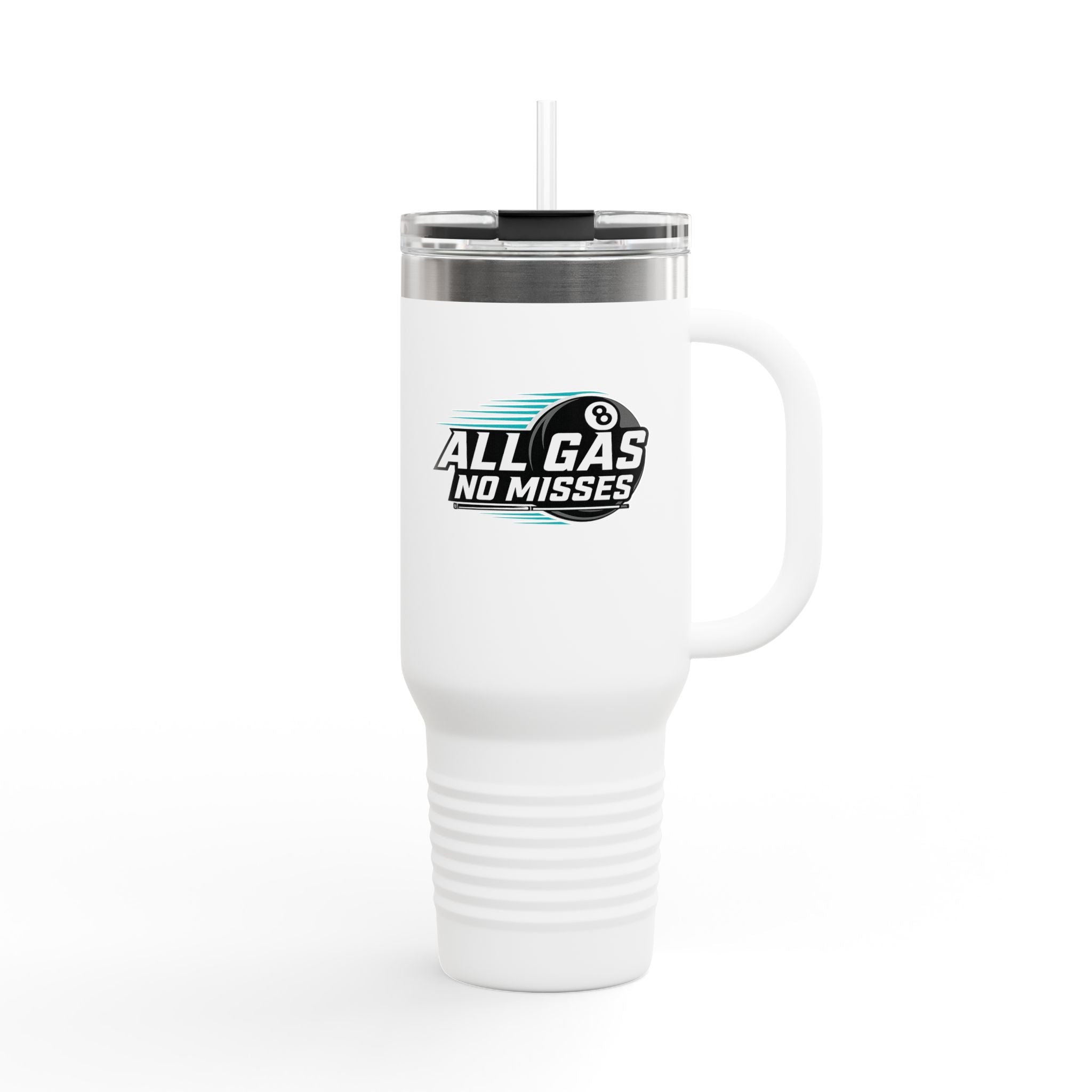 All Gas No Misses 40oz Insulated Travel Mug
