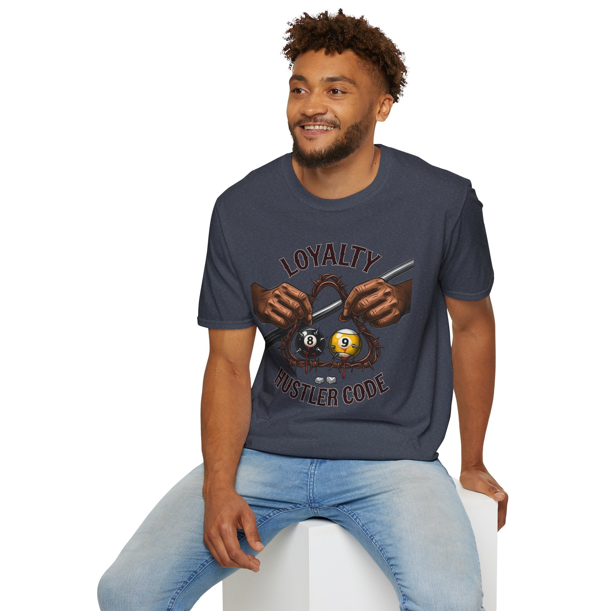Loyalty- Hustler Code Billiards Core Line Gildan Tee
