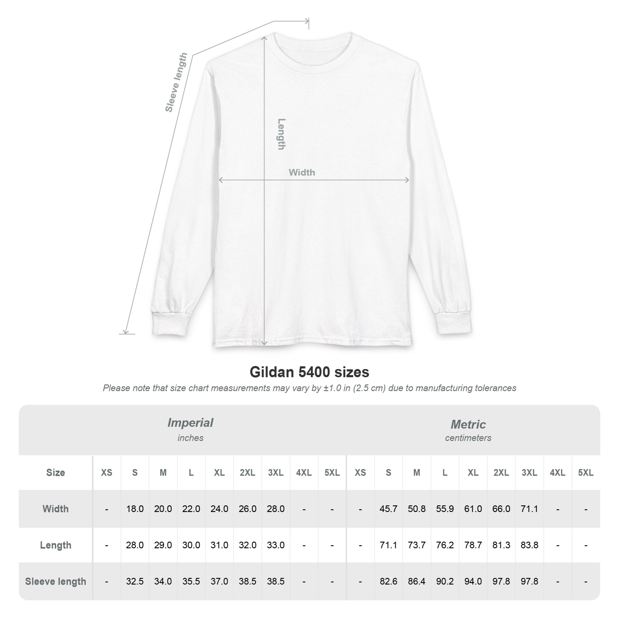 Tradition Meets Precision Gildan Long Sleeve Tee