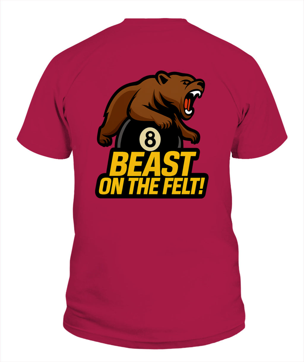 Beast On The Felt Comfort Colors Tshirt