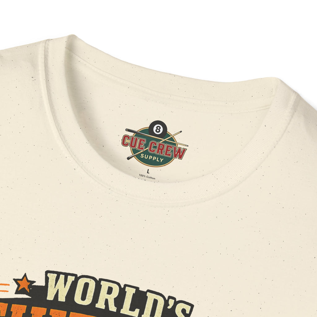 World’s Shittiest Pool Player Funny Billiards T-Shirt