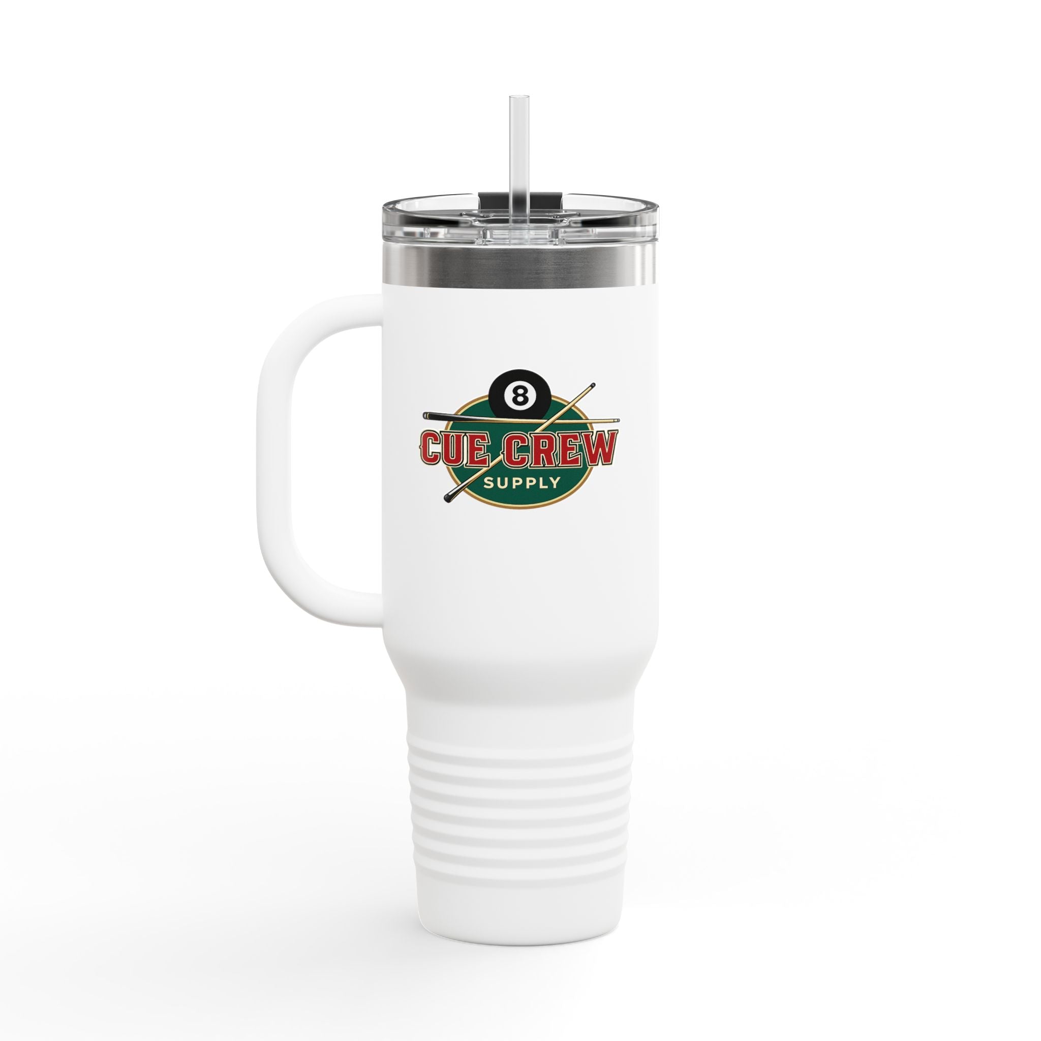 Cue Crew Supply Billiards 40oz Insulated Travel Mug
