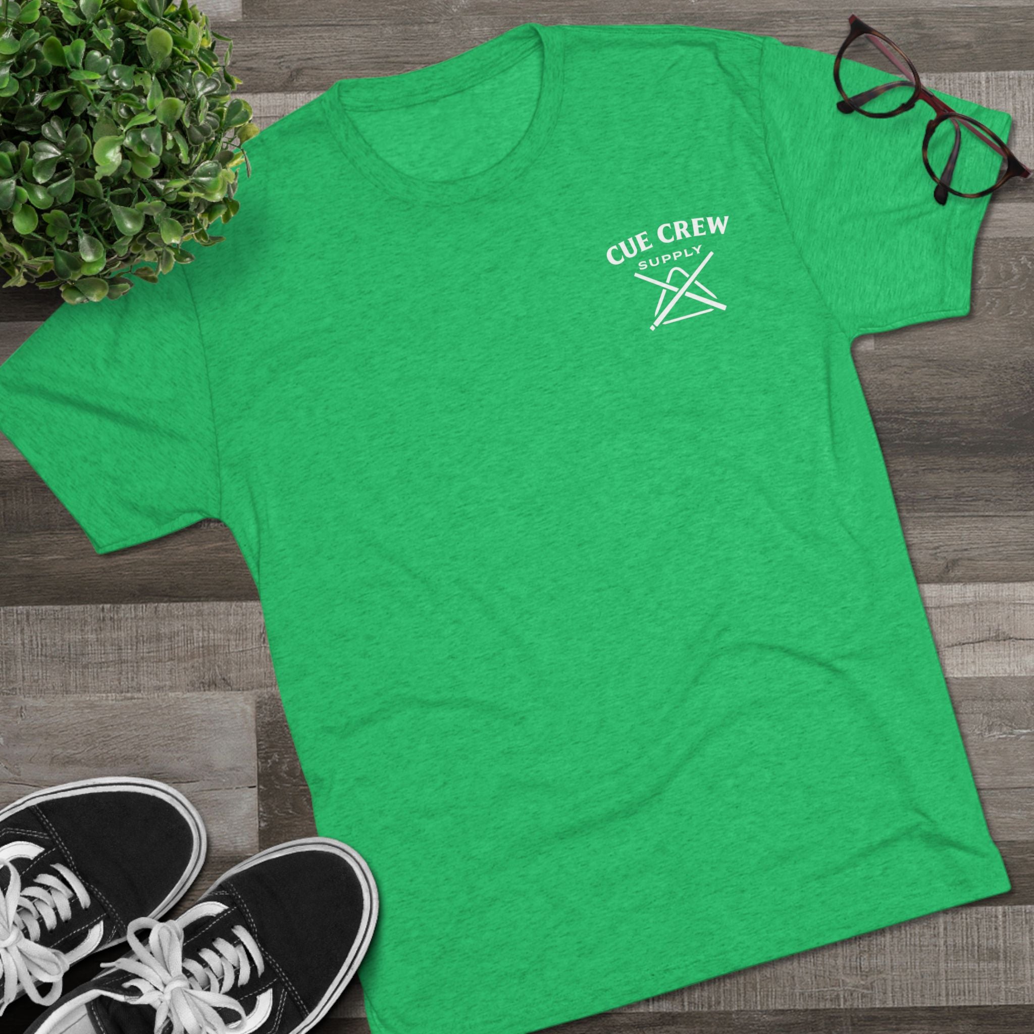 Pool Hair Don’t Care T‑Shirt — Funny Billiards Next Level Tri-Blend Tee