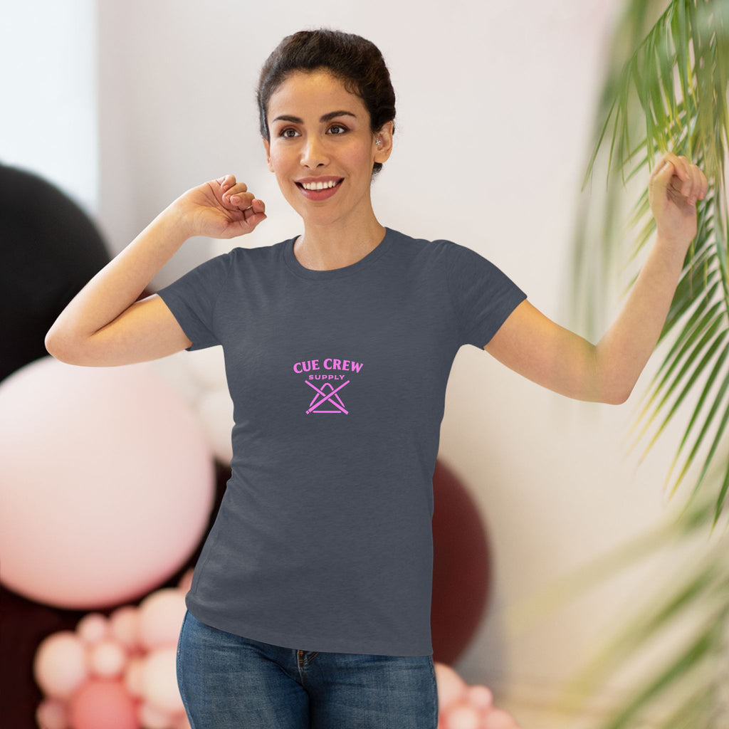 Cue Diva No Mercy Next Level Women's Tri-Blend Tee