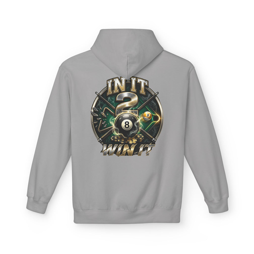 In It 2 Win It Pool Player Hoodie | Lucky 8 Ball & 9 Ball Billiards Graphic Hoodie | Cue Crew Supply